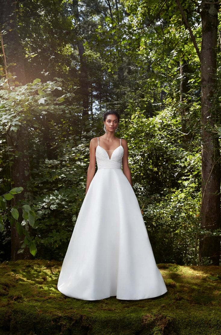 The Quiet Luxury of Silk Wedding Dresses